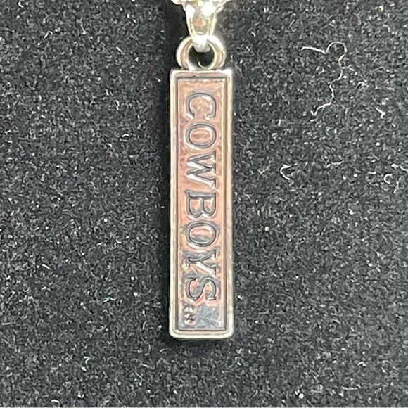 Double-Strand Oklahoma State Necklace with OSU and Cowboys Pendants - Picture 4 of 8